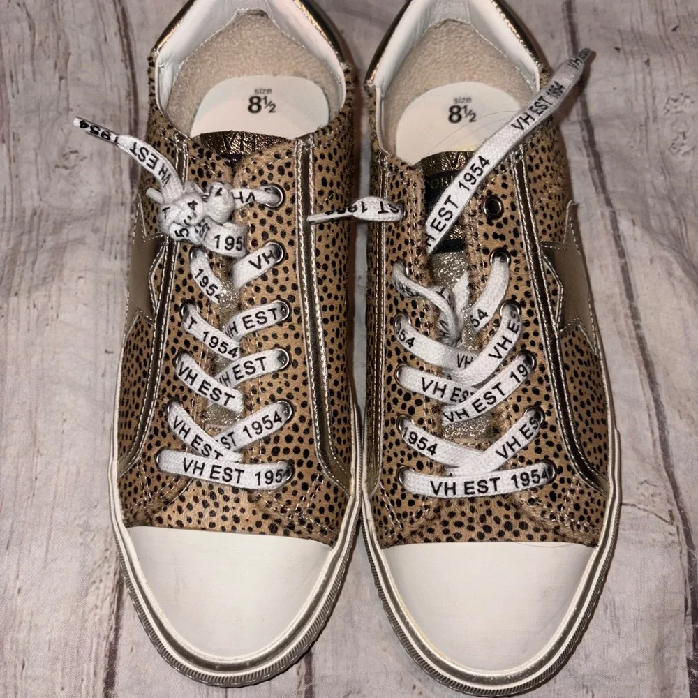 Vintage Havana cheetah print ALIVE sneakers 8.5